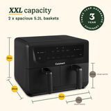 Cuisinart AirTwin XXL Dual-Zone Air Fryer