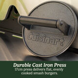 Cuisinart Cast Iron Smashed Burger Press