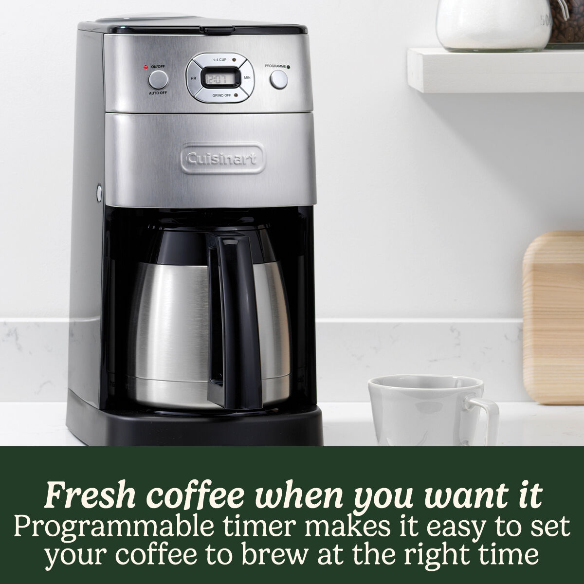 Cuisinart Grind and Brew Auto Coffee Maker (Thermal Carafe)