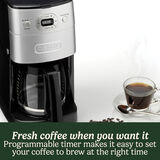 Cuisinart Grind and Brew Auto Coffee Maker (Glass Carafe)