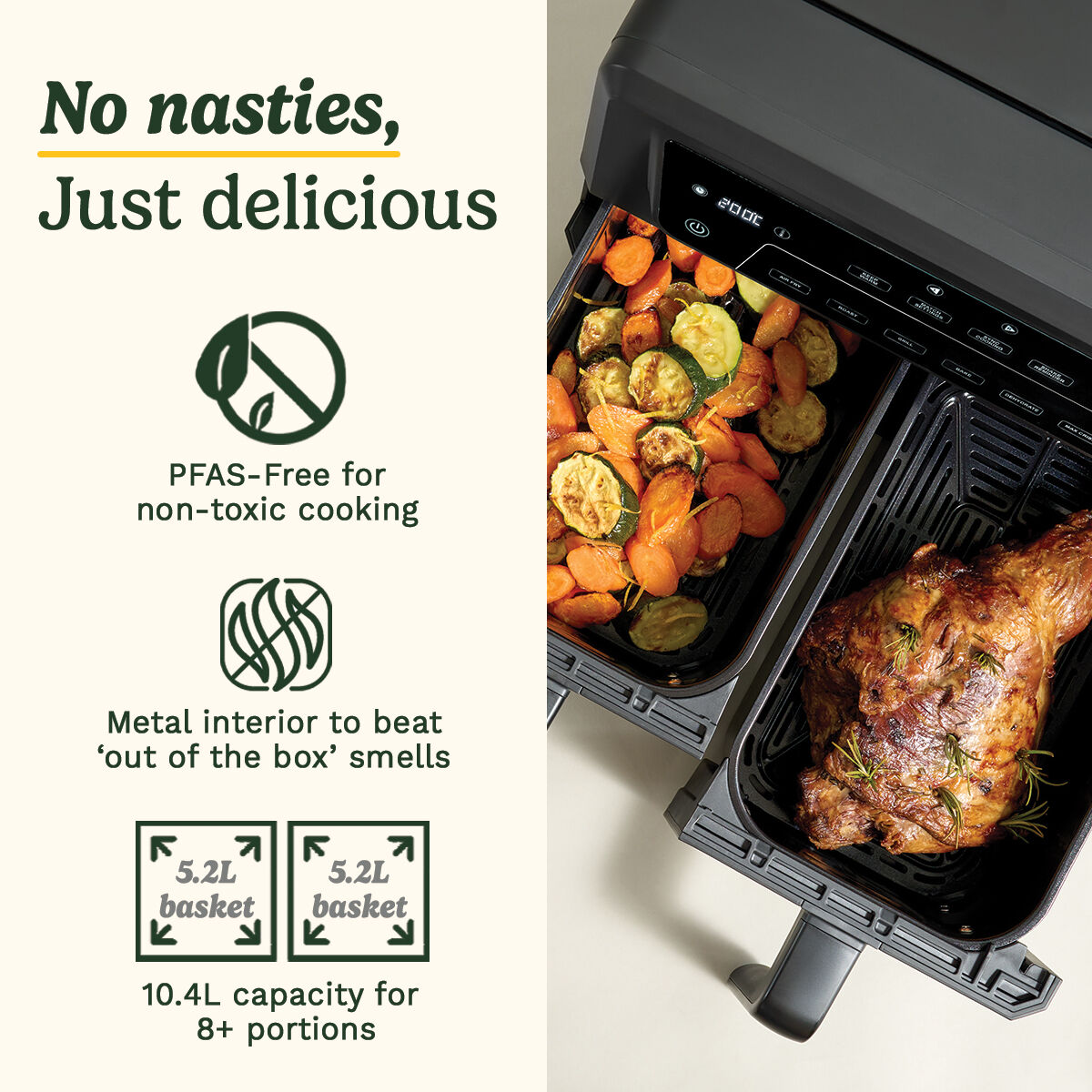 Cuisinart AirTwin XXL Dual-Zone Air Fryer