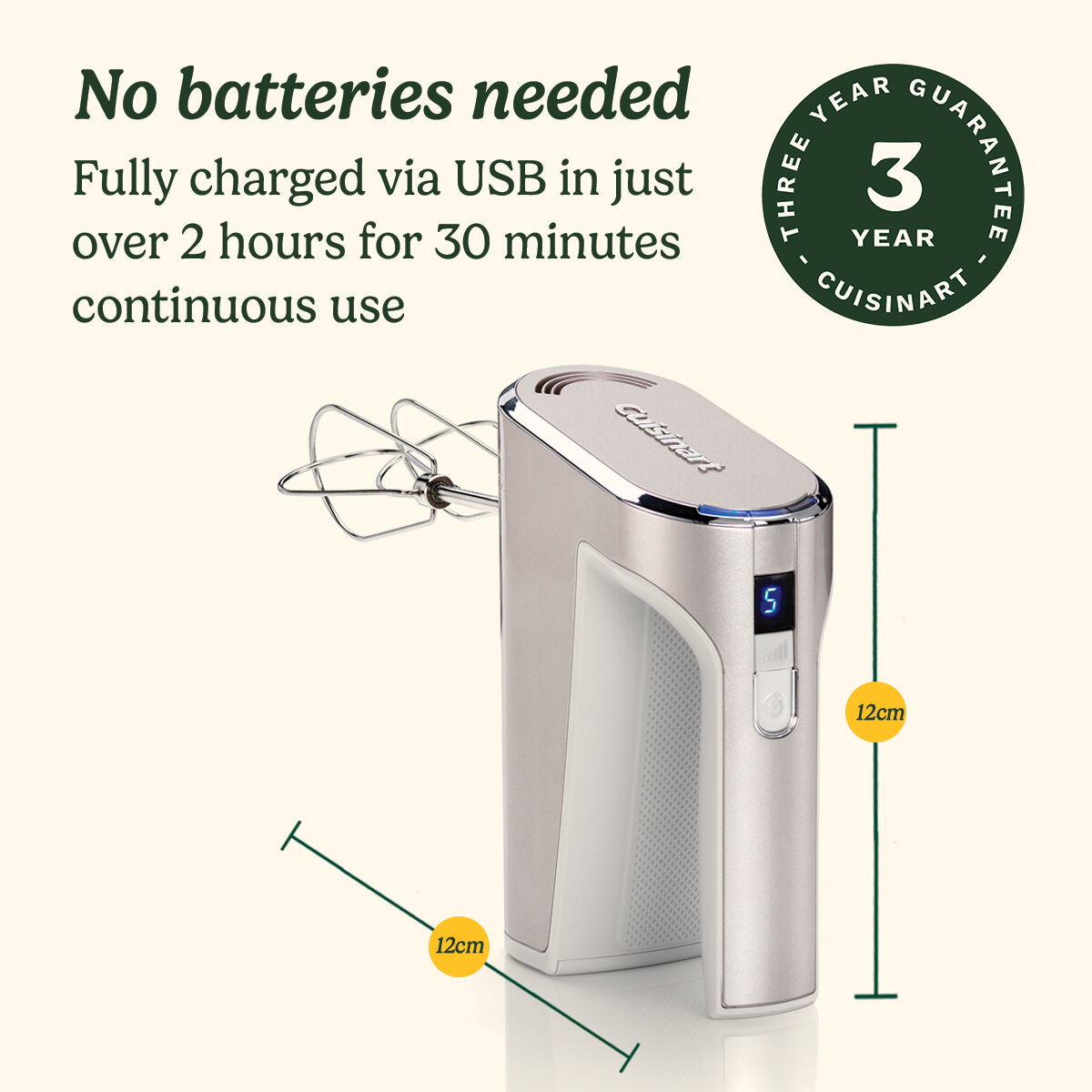 Cuisinart Cordless Power Hand Mixer