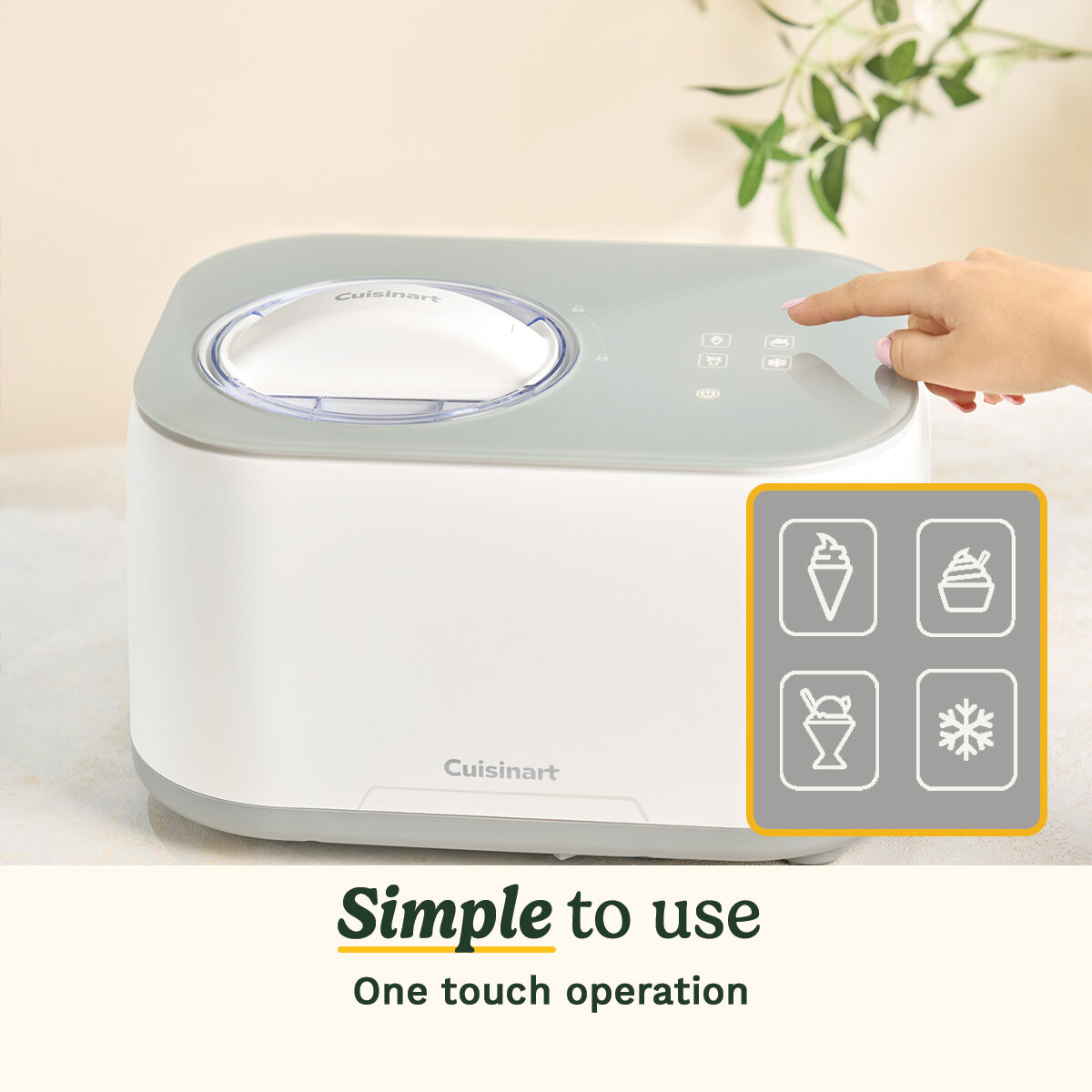 Cuisinart Freeze Ease Ice Cream Maker