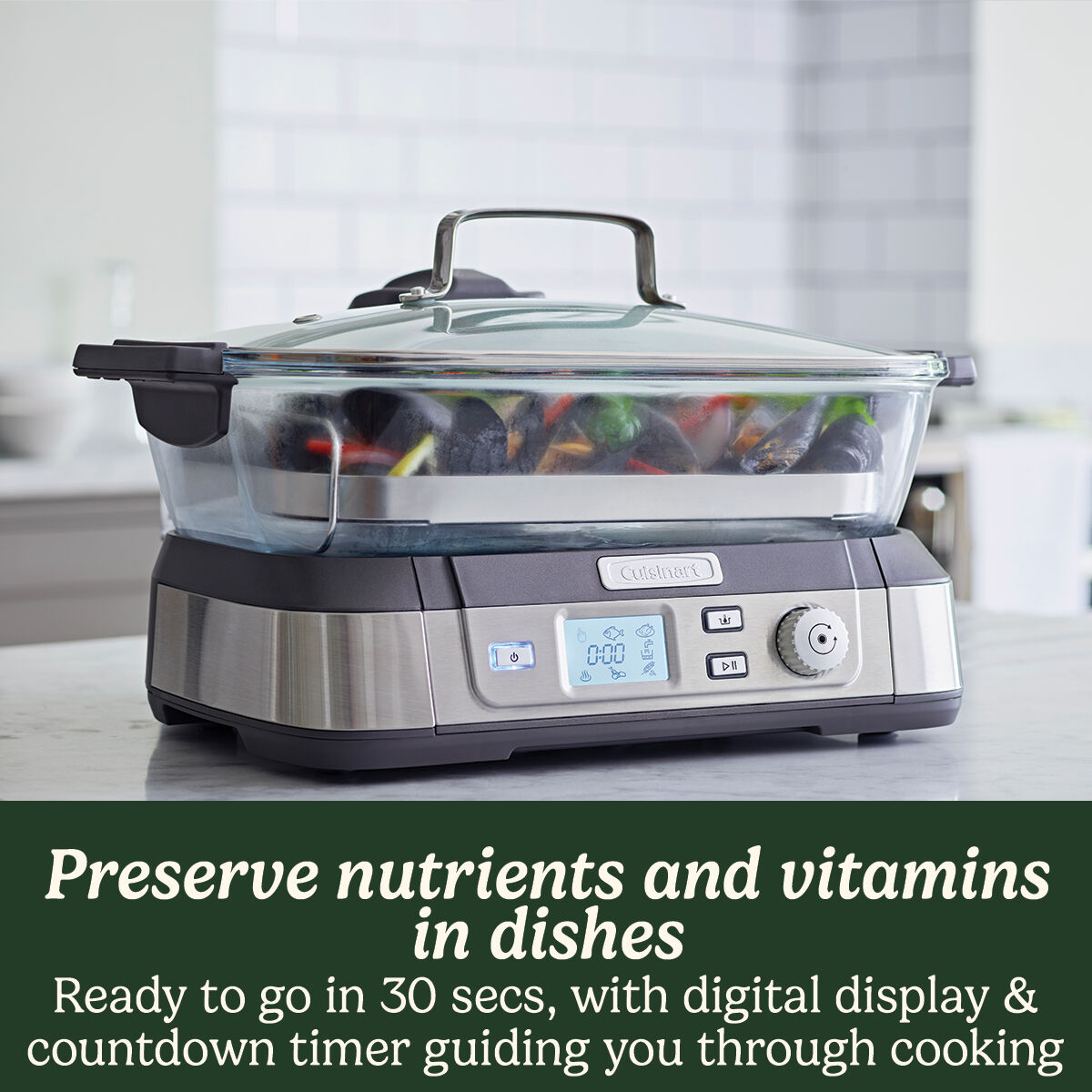 Cuisinart Cookfresh Professional Glass Steamer