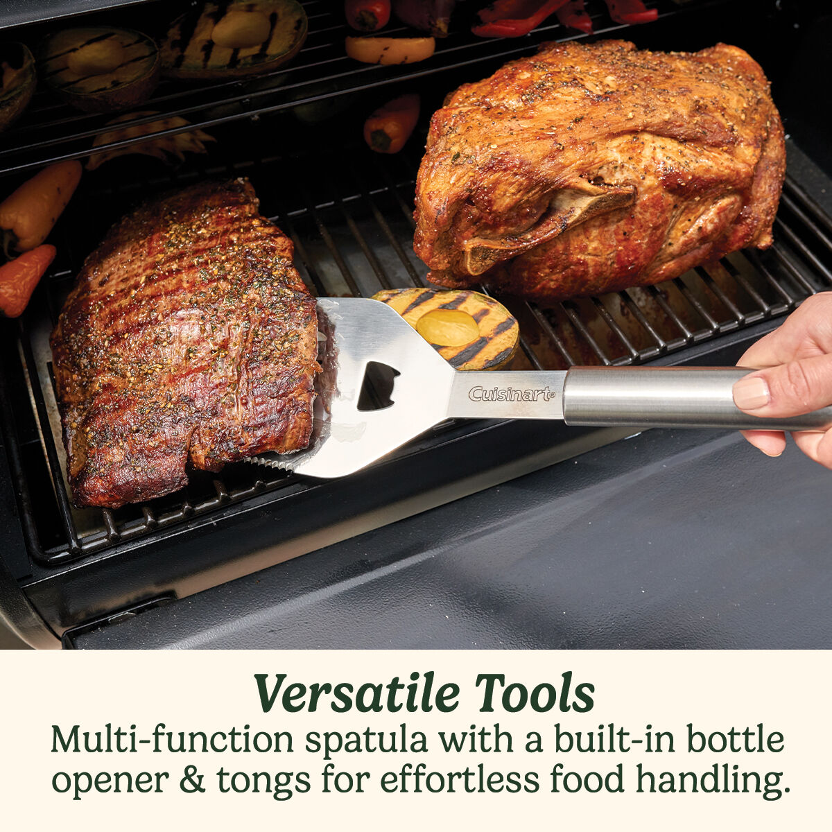 Cuisinart 20 Piece Deluxe Stainless-Steel Grill Tool Set