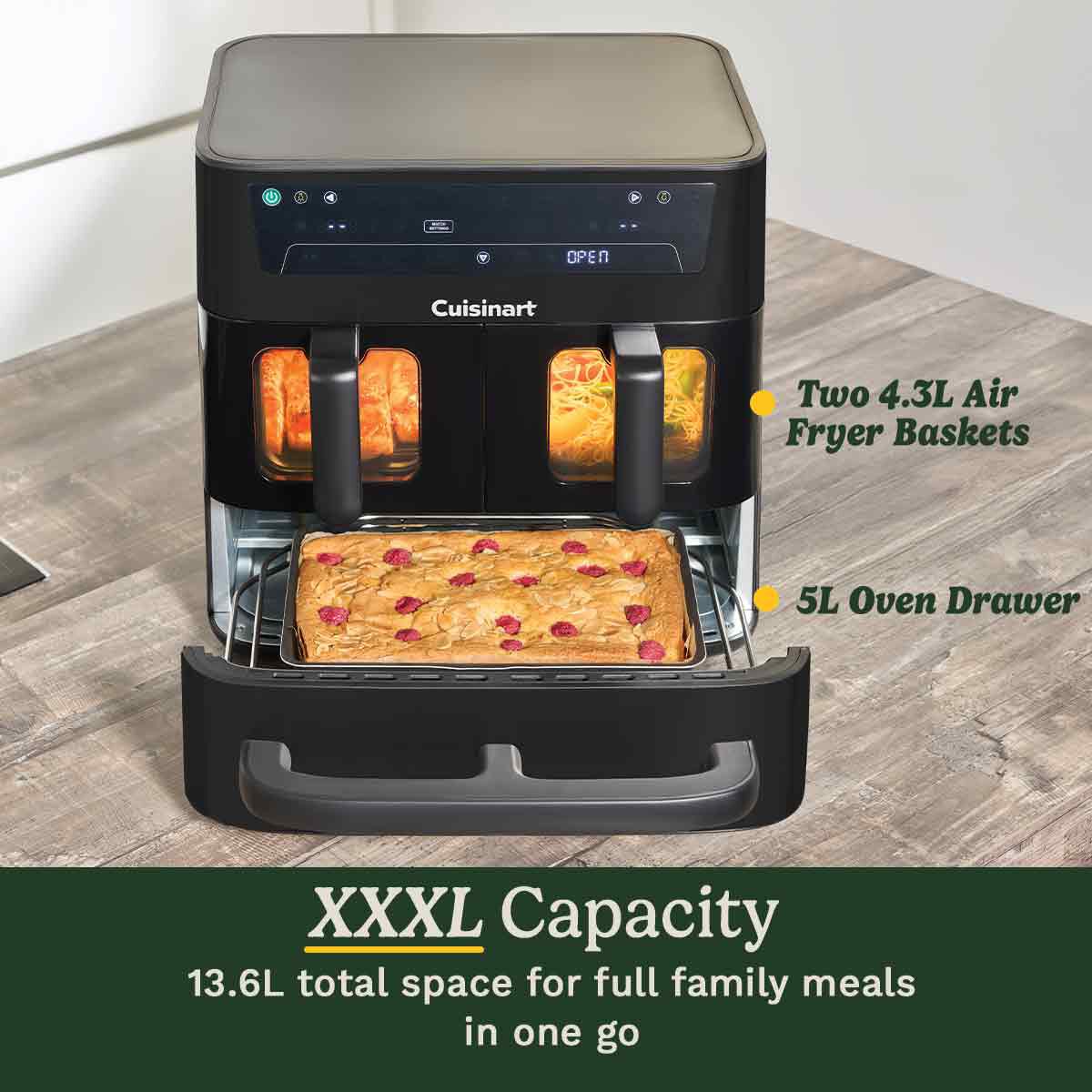 Cuisinart Tri Zone 13.6L Air Fryer & Oven