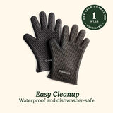 Cuisinart Heat Resistant Silicone BBQ Gloves