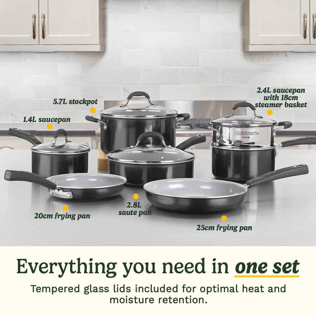 Cuisinart® Ceramica XT Non-Stick Cookware Set