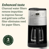 Cuisinart Grind and Brew Auto Coffee Maker (Glass Carafe)