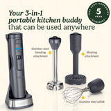 Cuisinart 3 in 1 Cordless Hand Blender