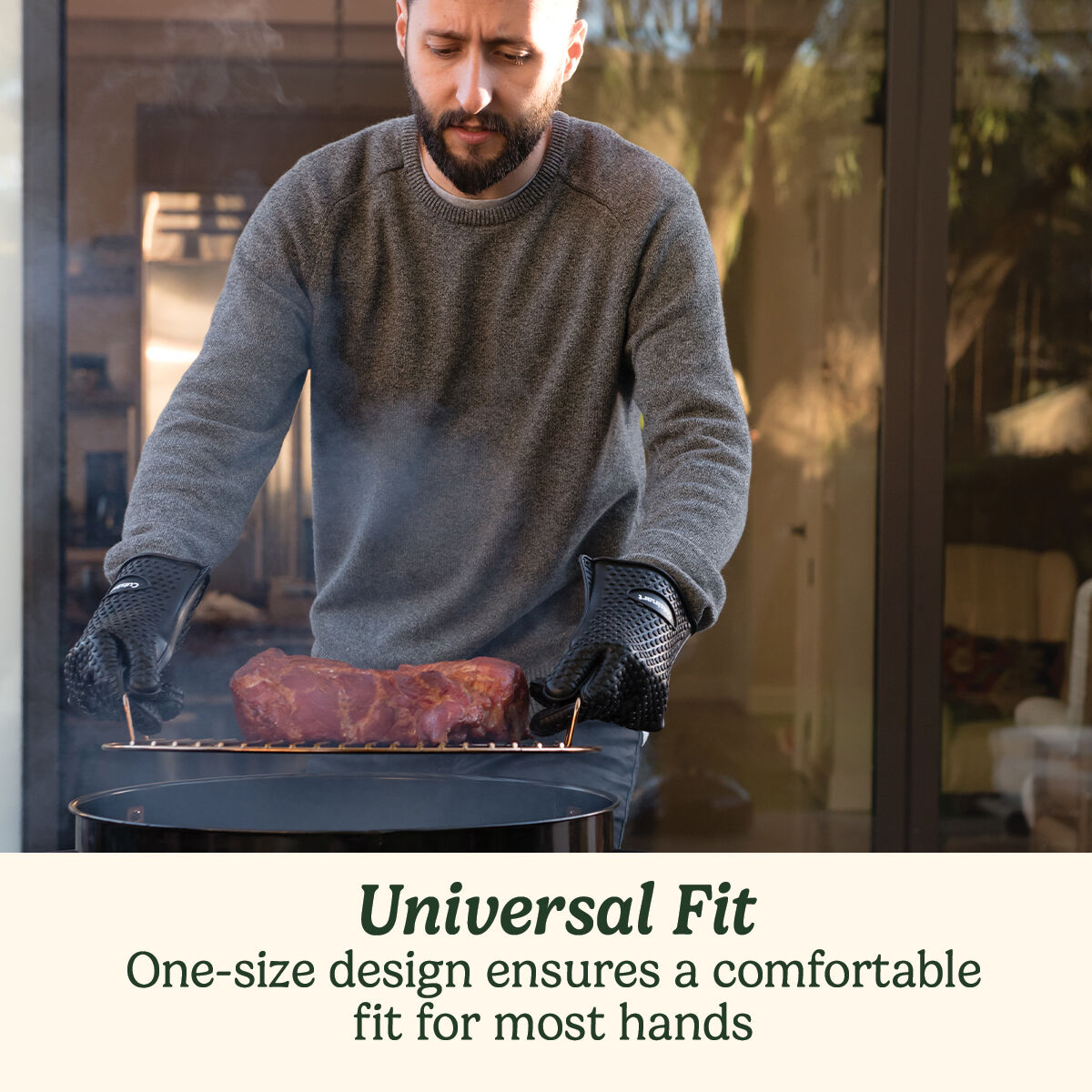 Cuisinart Heat Resistant Silicone BBQ Gloves