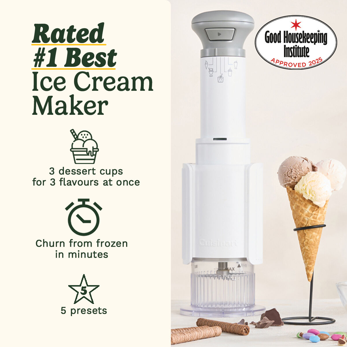 Cuisinart Freeze Wand® Ice Cream Maker