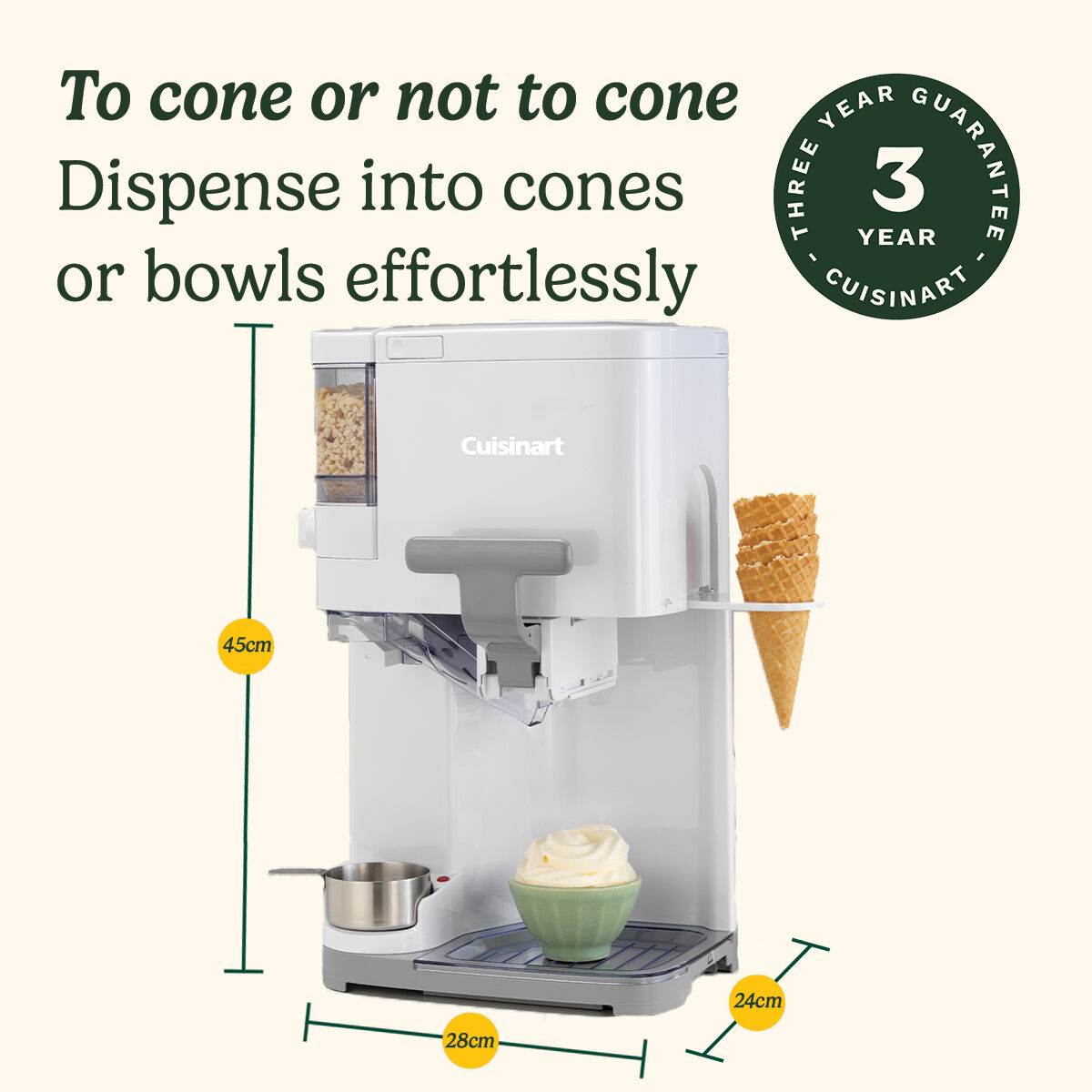 Cuisinart Soft Serve Ice Cream Maker