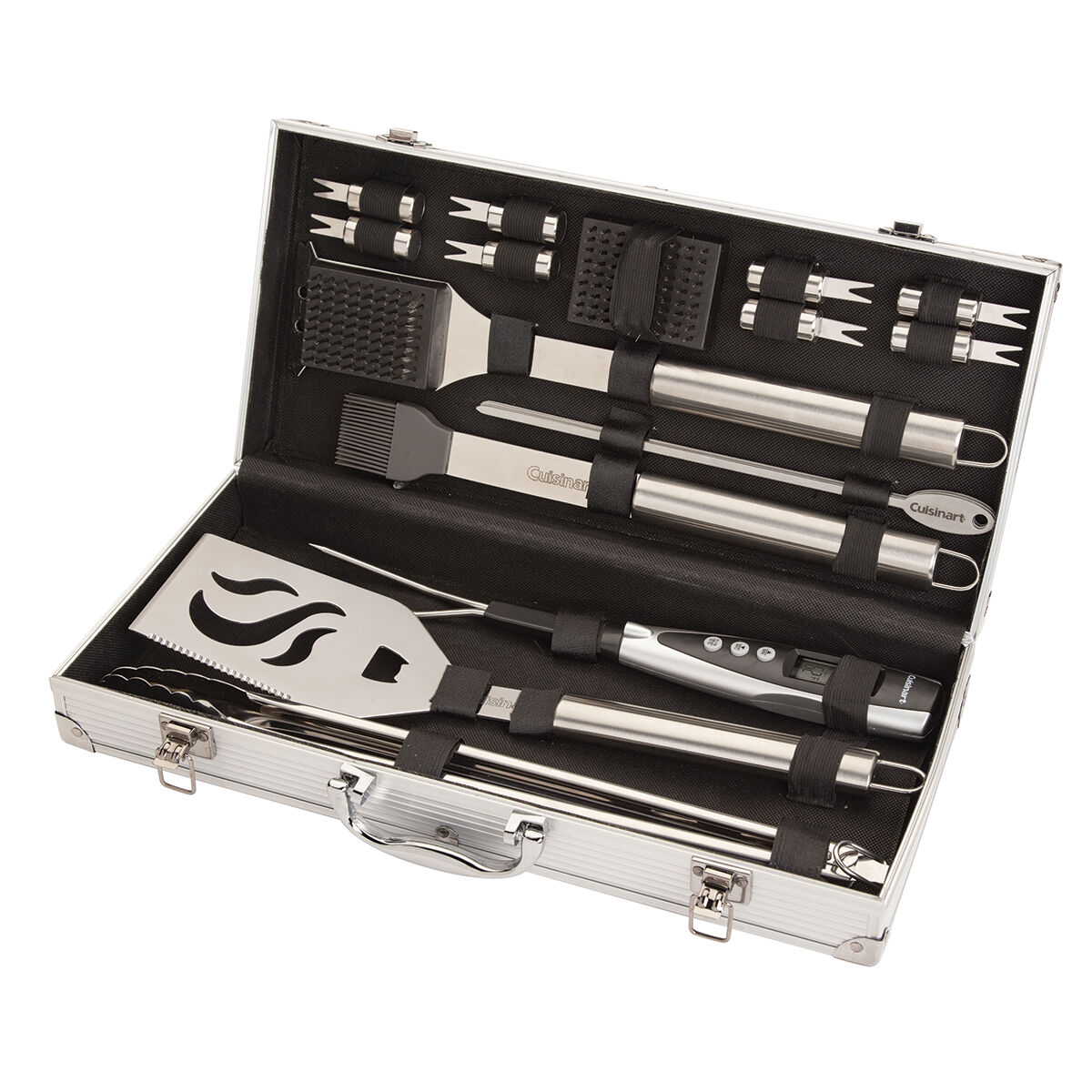 Cuisinart 20 Piece Deluxe Stainless-Steel Grill Tool Set