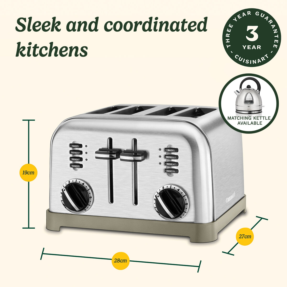 Cuisinart Signature Collection 4 Slice Toaster