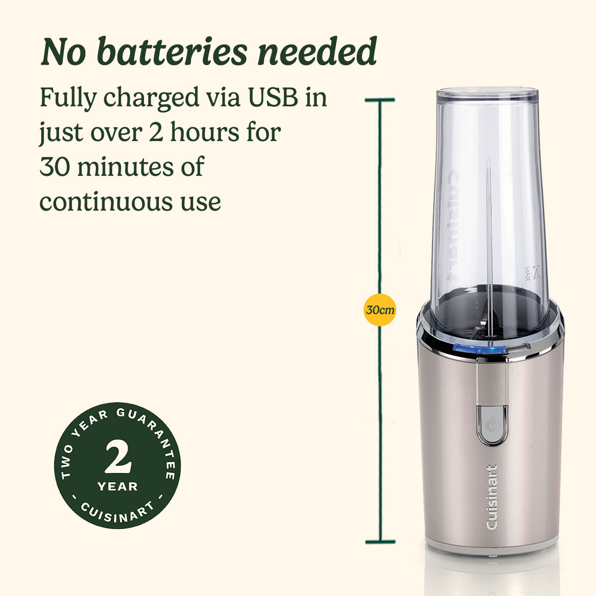 Cuisinart Cordless On The Go Blender