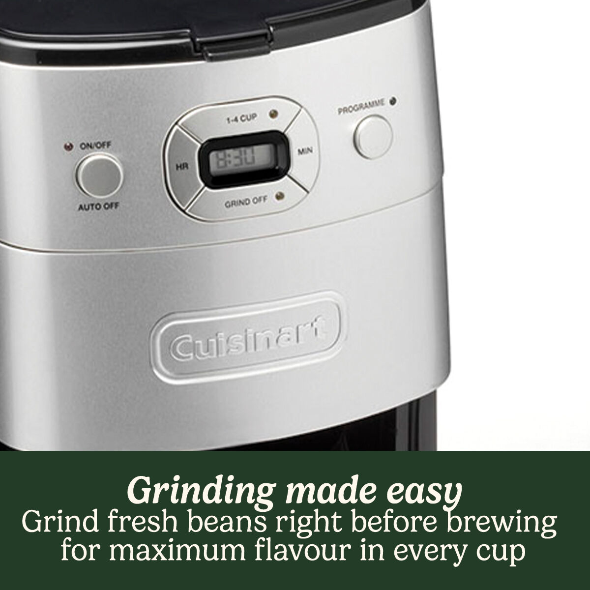 Cuisinart Grind and Brew Auto Coffee Maker (Glass Carafe)