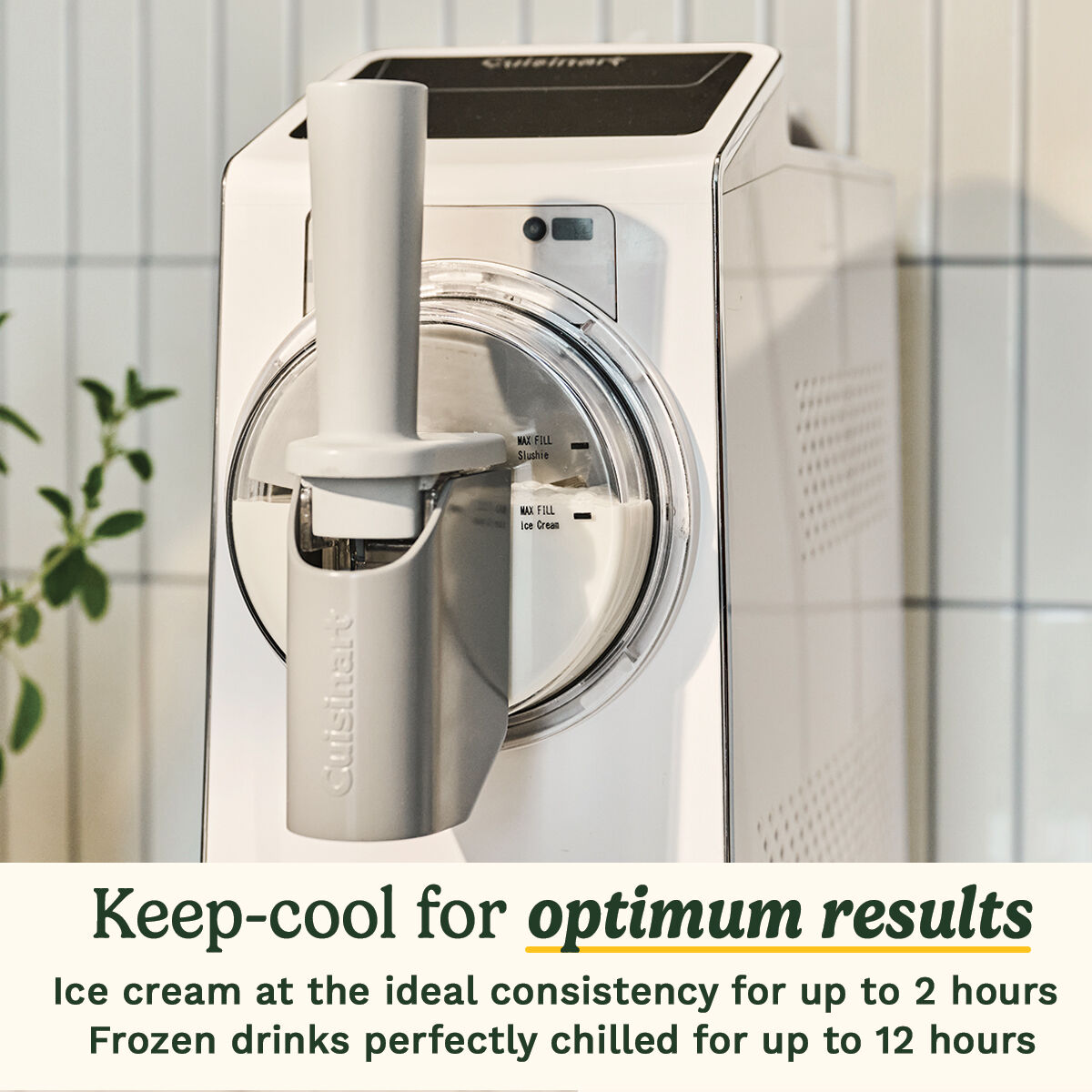 Cuisinart Frost Fusion® 6 in 1 Soft Serve Ice Cream and Frozen Drinks Maker