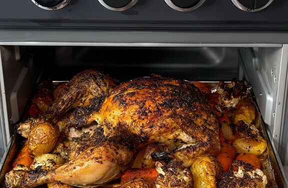 Easy One-Tray Roast Chicken Bake