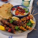 Tamarind Lamb & Prawn Skewers-1