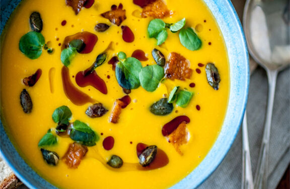 Ginger & Butternut Squash Soup