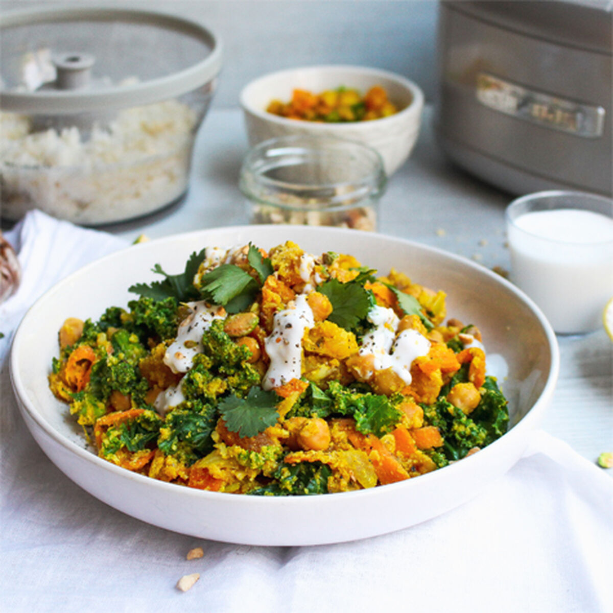 Moroccan Spiced Cauliflower Rice-1
