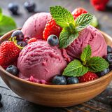 Mixed Berry Ice Cream-1