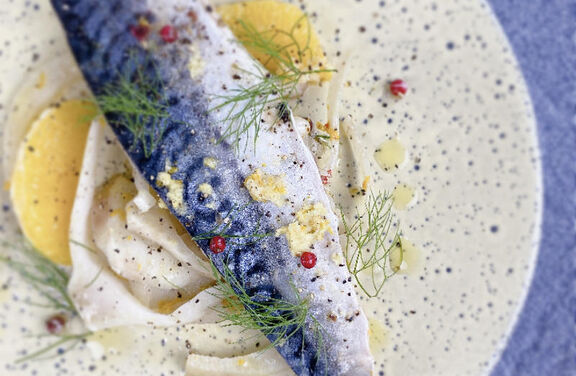 Steamed Mackerel and Fennel