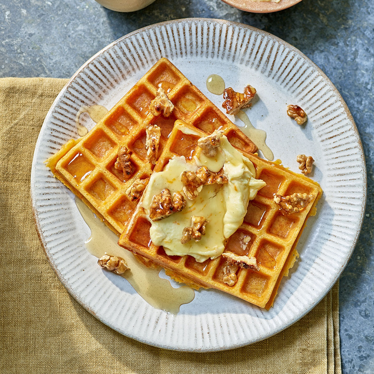 Carrot Cake Waffles-1