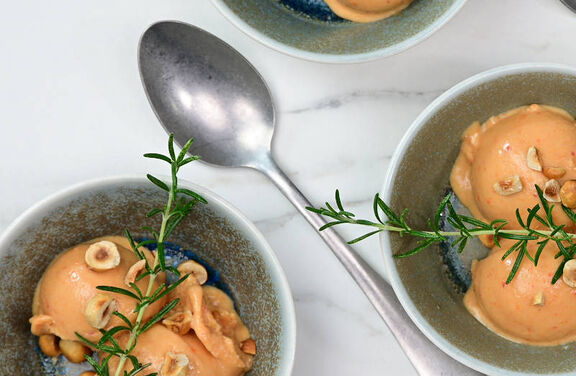 Vegan Apricot Sorbet