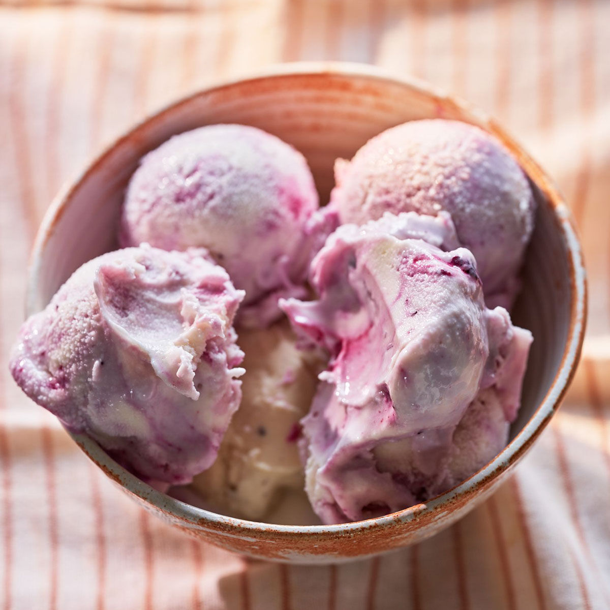 Raspberry Ripple Ice Cream