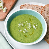 Courgette & Wild Garlic Soup-1